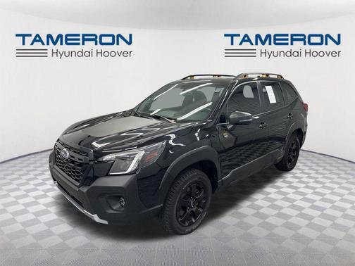 Crystal Black Silica 2022 Subaru Forester Wilderness