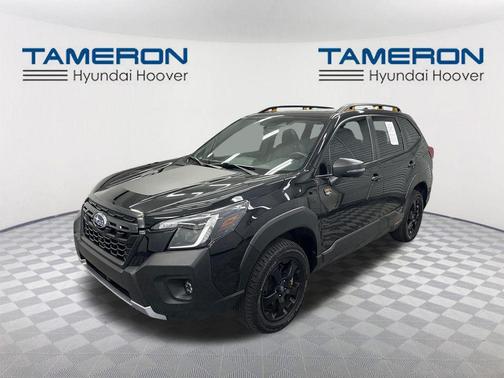 Crystal Black Silica 2022 Subaru Forester Wilderness