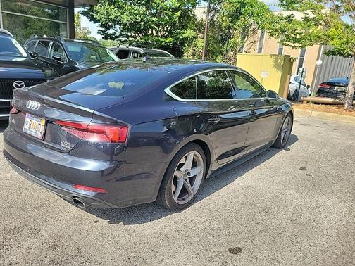 Moonlight Blue 2018 Audi A5 2.0T Premium