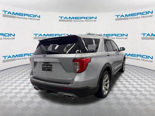 Iconic Silver Metallic 2020 Ford Explorer Platinum