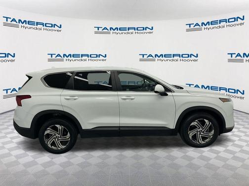 Quartz White 2021 Hyundai SANTA FE SE