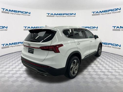 Quartz White 2021 Hyundai SANTA FE SE