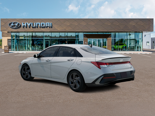 Serenity White 2026 Hyundai ELANTRA Sport