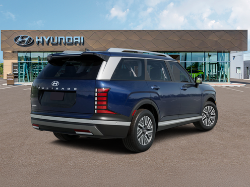 Pacific Sapphire 2026 Hyundai Palisade Hybrid Blue SEL Premium 7P