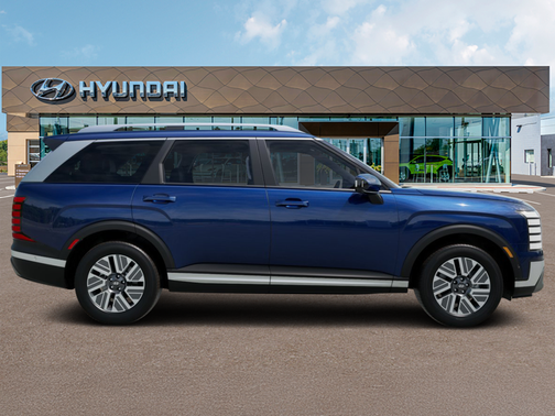 Pacific Sapphire 2026 Hyundai Palisade Hybrid Blue SEL Premium 7P