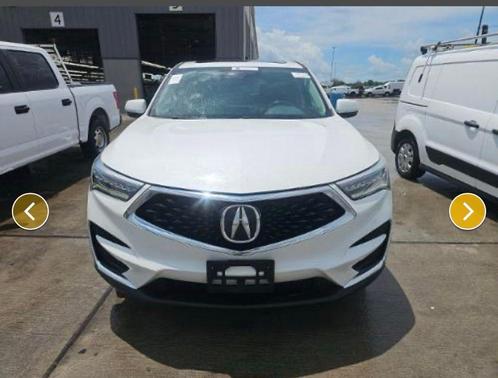 Platinum White Pearl 2021 Acura RDX Technology Package
