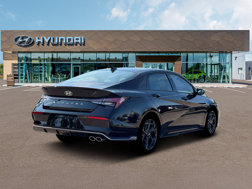 Abyss Black 2026 Hyundai ELANTRA N Line