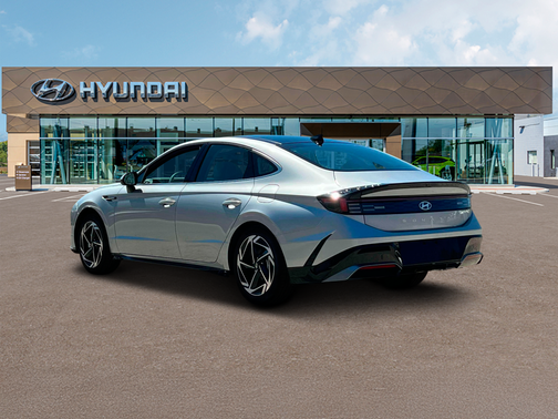 Aero Silver 2024 Hyundai SONATA SEL