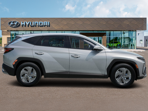 Shimmering Silver 2026 Hyundai TUCSON Hybrid SE
