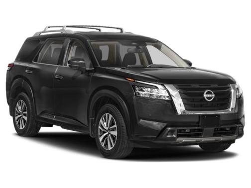 Obsidian Green Pearl/Super Black 2022 Nissan Pathfinder SL 2WD