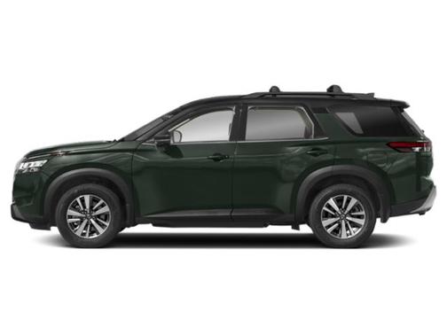Obsidian Green Pearl/Super Black 2022 Nissan Pathfinder SL 2WD