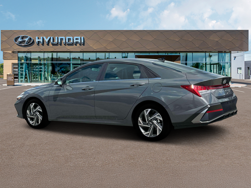 Ecotronic Gray 2025 Hyundai ELANTRA SEL