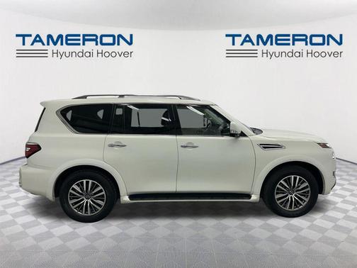 Aspen White Tricoat 2023 Nissan Armada SL 2WD