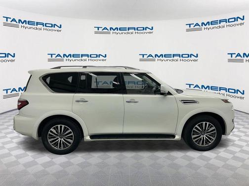 Aspen White Tricoat 2023 Nissan Armada SL 2WD