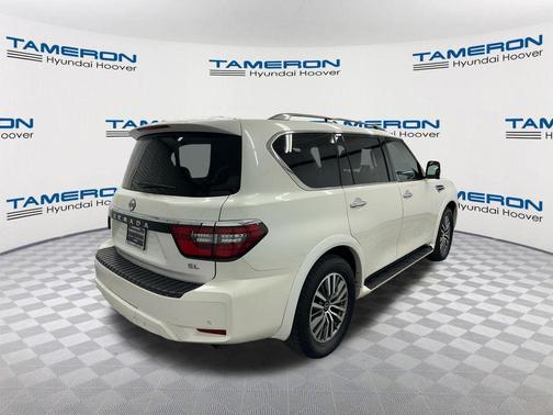 Aspen White Tricoat 2023 Nissan Armada SL 2WD