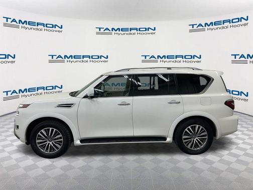 Aspen White Tricoat 2023 Nissan Armada SL 2WD