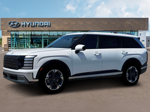 Creamy White Pearl 2026 Hyundai Palisade Hybrid Limited