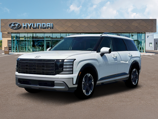 Creamy White Pearl 2026 Hyundai Palisade Hybrid Limited