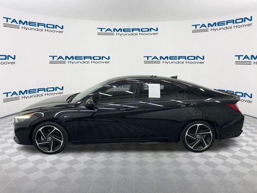 Phantom Black 2023 Hyundai ELANTRA N Line