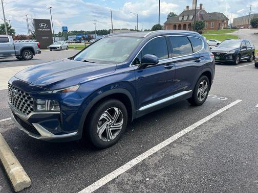 Stormy Blue 2022 Hyundai SANTA FE SEL 2.4