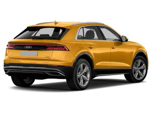 Glacier White 2019 Audi Q8 3.0T Premium Plus