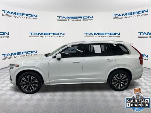 Crystal White Metallic 2020 Volvo XC90 T6 Momentum