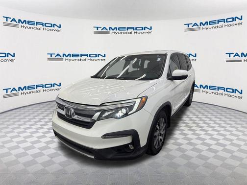 White Diamond Pearl 2019 Honda Pilot EX-L