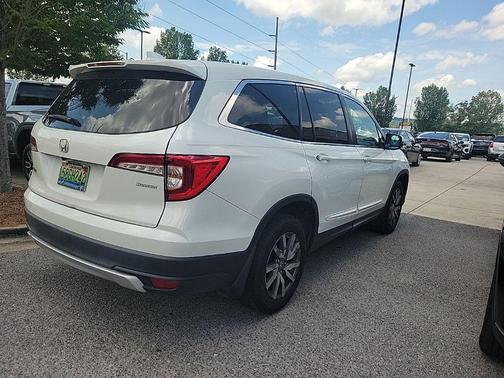 White Diamond Pearl 2019 Honda Pilot EX-L