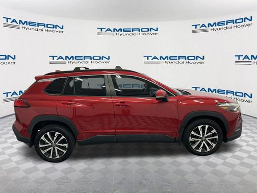 Barcelona Red Metallic 2024 Toyota Corolla Cross XLE