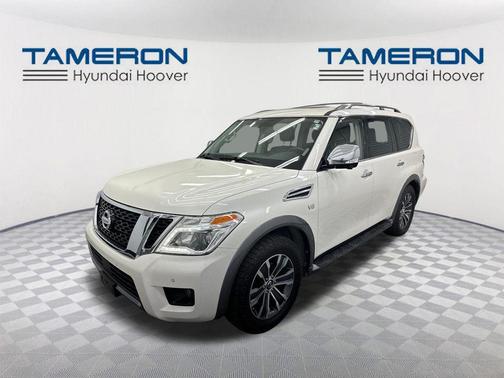Pearl White Tricoat 2019 Nissan Armada SL
