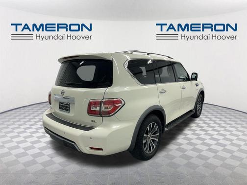Pearl White Tricoat 2019 Nissan Armada SL