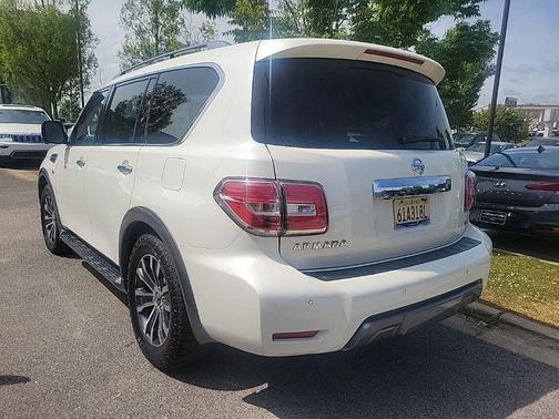 Pearl White Tricoat 2019 Nissan Armada SL