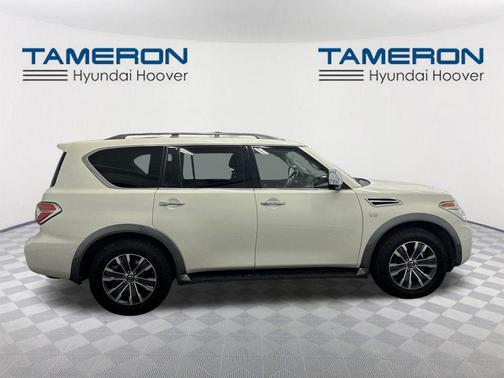 Pearl White Tricoat 2019 Nissan Armada SL