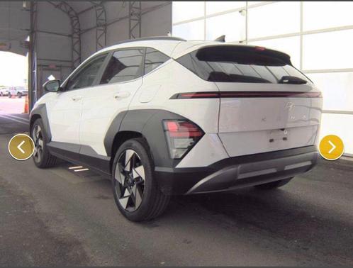 Atlas White 2024 Hyundai KONA Limited