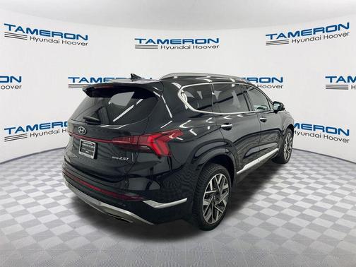 Twilight Black 2022 Hyundai SANTA FE Calligraphy