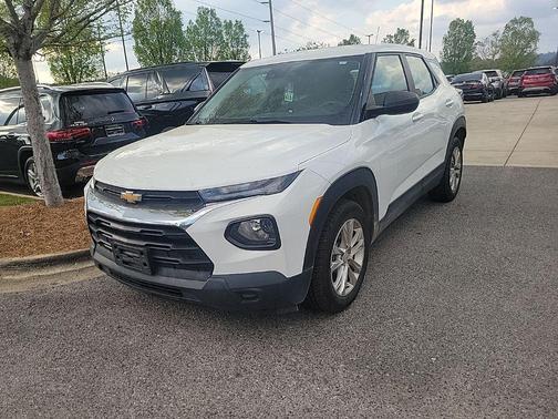 Summit White 2021 Chevrolet Trailblazer LS