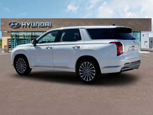 Hyper White 2025 Hyundai PALISADE Calligraphy