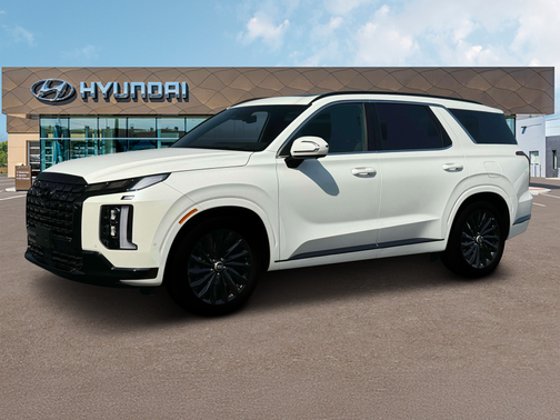 Hyper White 2024 Hyundai PALISADE Calligraphy Night Edition