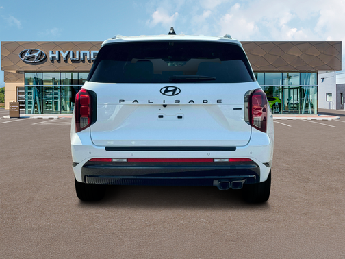 Hyper White 2024 Hyundai PALISADE Calligraphy Night Edition