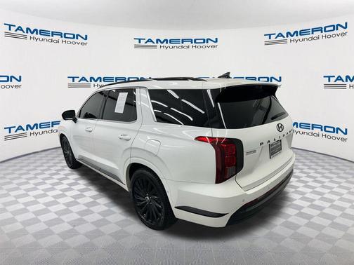 Hyper White 2024 Hyundai PALISADE Calligraphy Night Edition