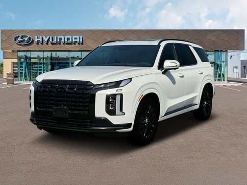 Hyper White 2024 Hyundai PALISADE Calligraphy Night Edition