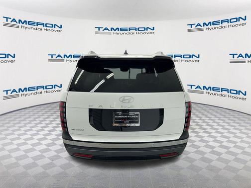 Creamy White Pearl 2026 Hyundai Palisade Hybrid Blue SEL 7P