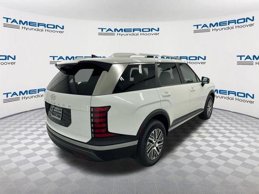 Creamy White Pearl 2026 Hyundai Palisade Hybrid Blue SEL 8P