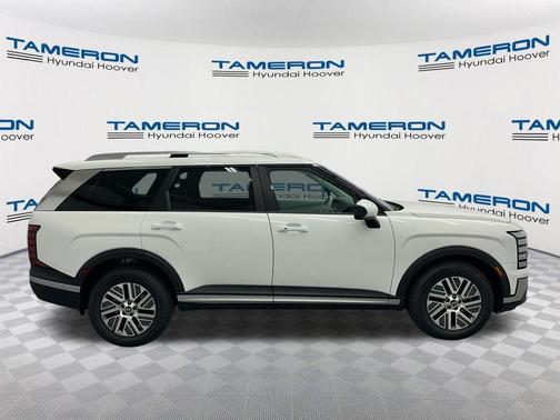 Creamy White Pearl 2026 Hyundai Palisade Hybrid Blue SEL 8P