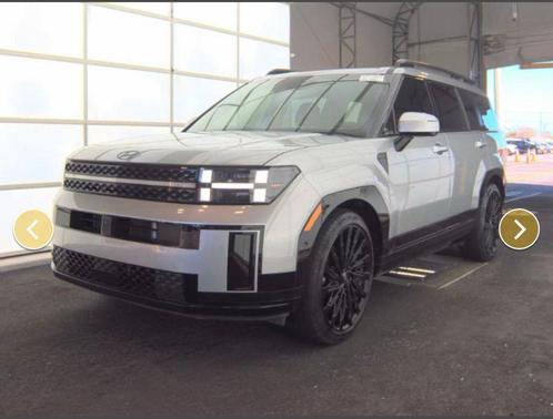 Shimmering Silver 2025 Hyundai SANTA FE Calligraphy