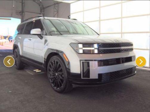 Shimmering Silver 2025 Hyundai SANTA FE Calligraphy