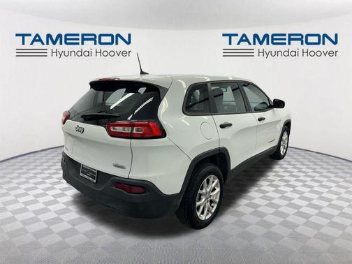 Bright White Clearcoat 2017 Jeep Cherokee Sport