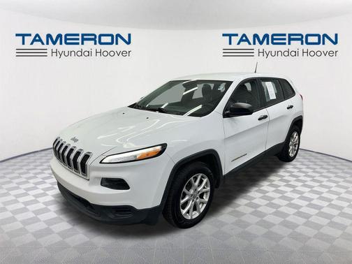 Bright White Clearcoat 2017 Jeep Cherokee Sport