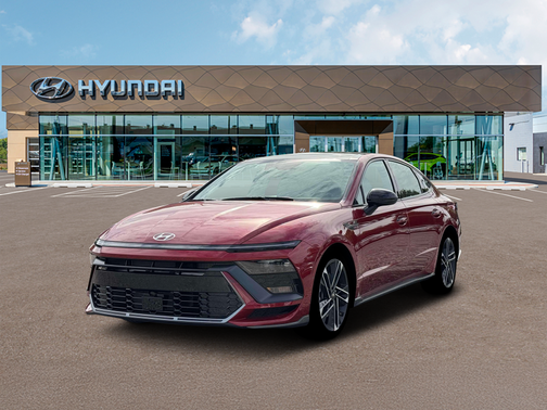 Ultimate Red 2026 Hyundai SONATA N Line