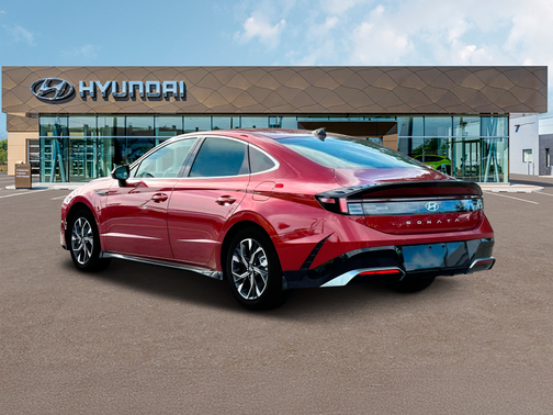 Ultimate red 2025 Hyundai SONATA SEL